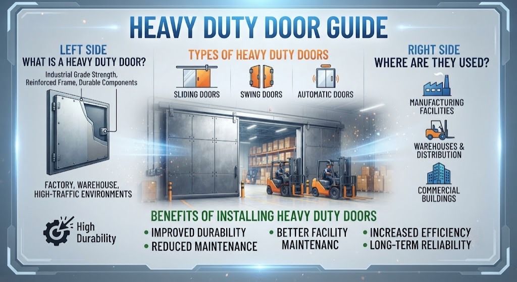 HEAVY DUTY DOOR Guide: Choosing the Right Industrial Door for Your Facility